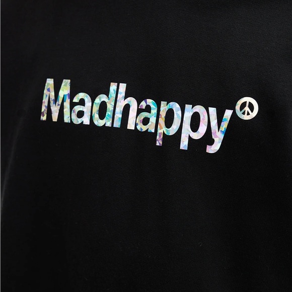 MADHAPPY REFLECTION UNIVERSAL HOODIE - BLACK - SMALL - Picture 2 of 5